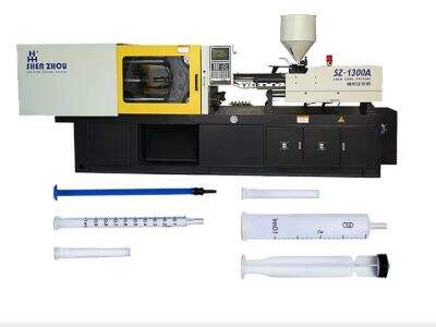 Under what circumstances does an injection molding machine need to be equipped with an air compressor?
