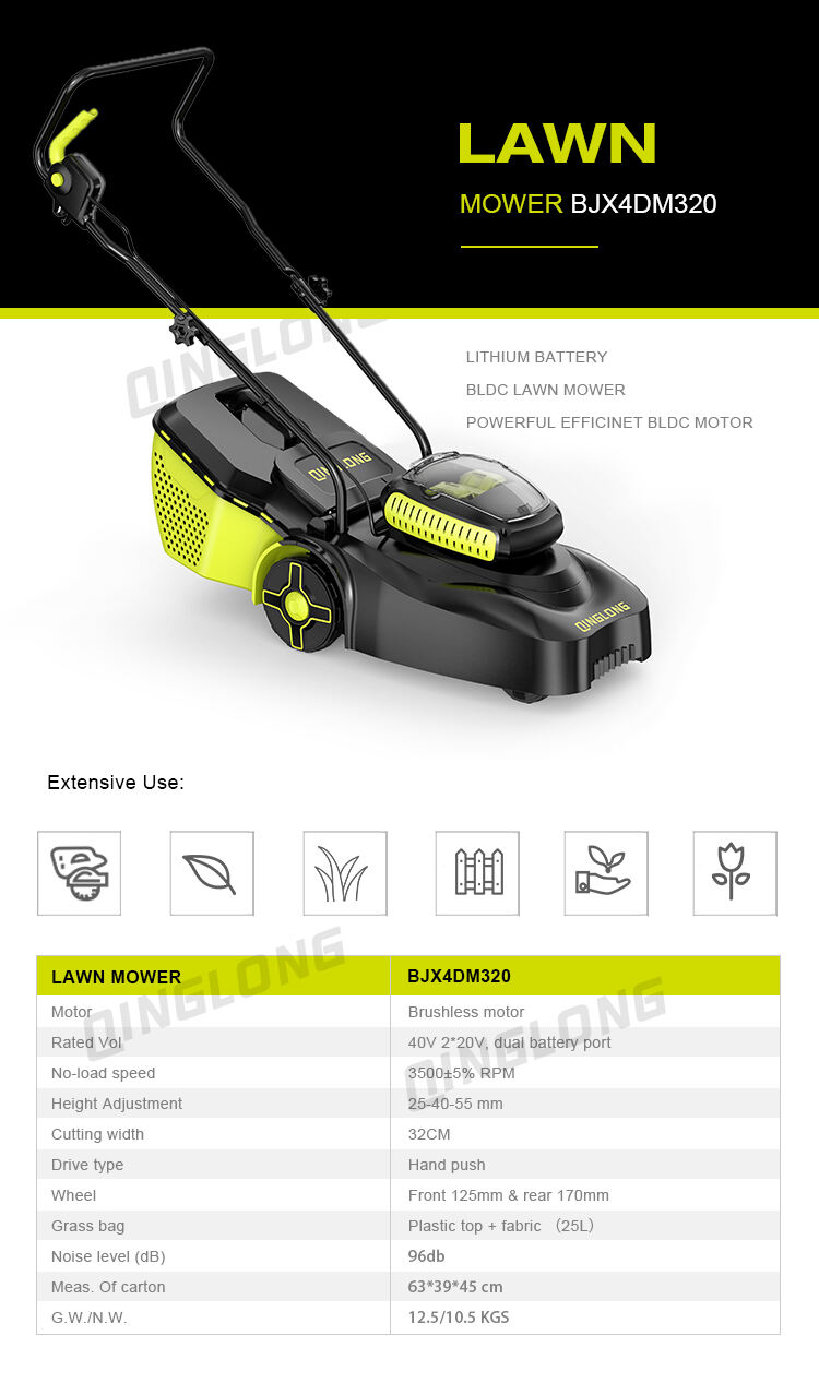 Button Start Battery Powered Weed Lawn Mower Manufacturers factory