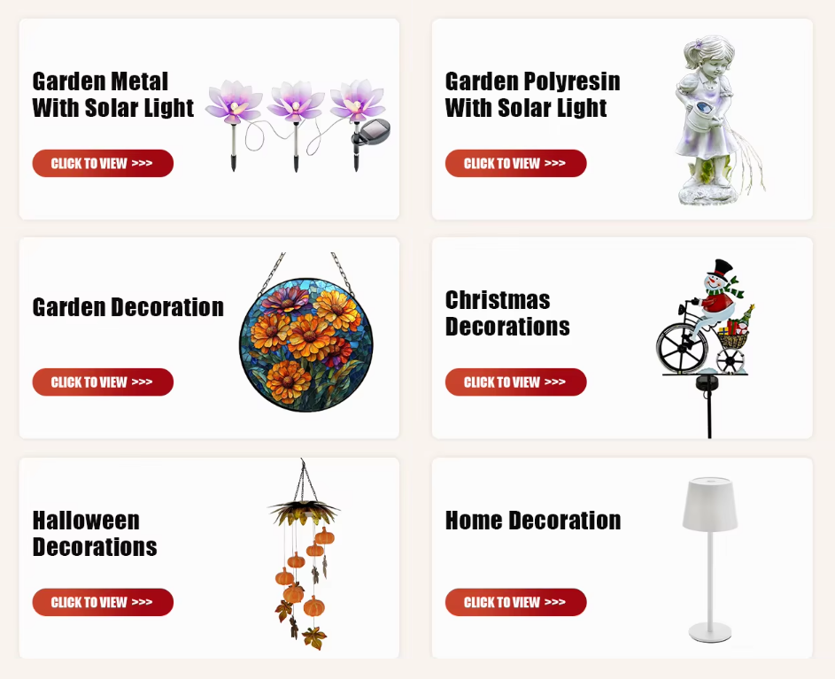 Producto de gran venta, elegante adorno de jardín con energía solar, luz solar, decoración de jardín - 21