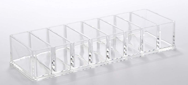 Acrylic Makeup Organizer and Storage  8 Spaces Drawer Organizer manufacture