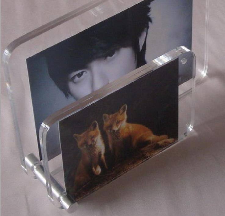 Wholesale Custom Acrylic Magnet  Photo Picture Frames Acrylic photo frame supplier