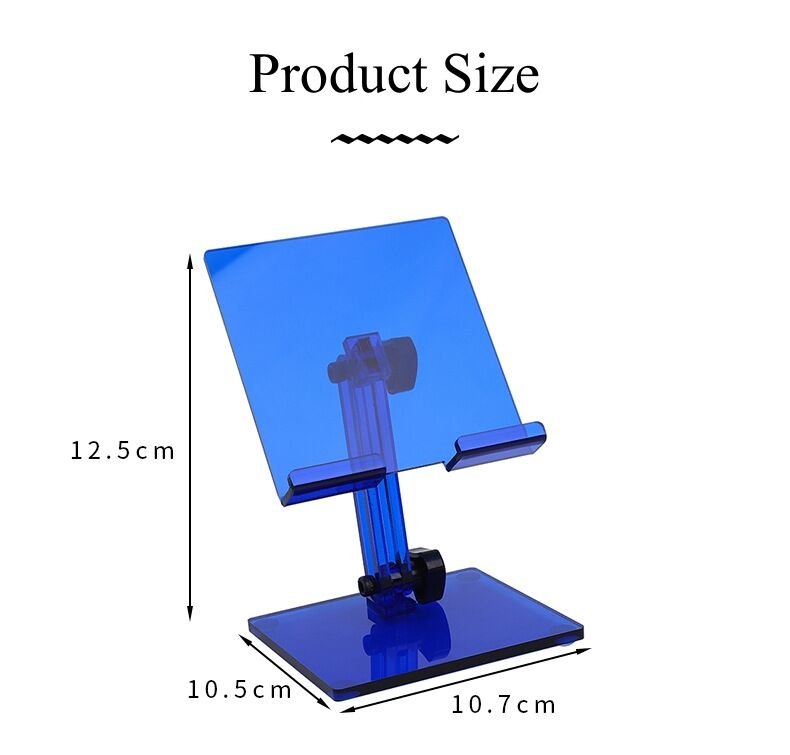 New Acrylic Mobile Phone/IPad Stand Desktop Folding Retractable Portable Tablet Stand Tablet Mobile Desktop Phone Display Stand factory