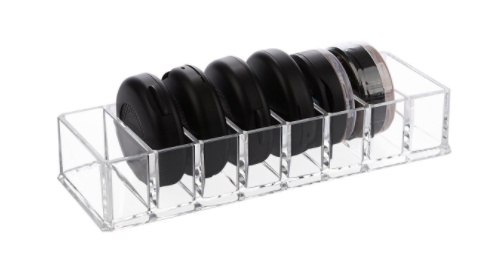 Acrylic Makeup Organizer and Storage  8 Spaces Drawer Organizer details