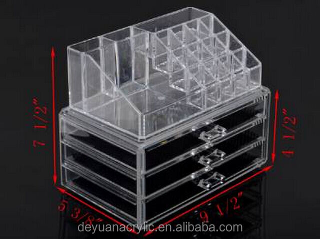 Acrylic makeup organizer 117