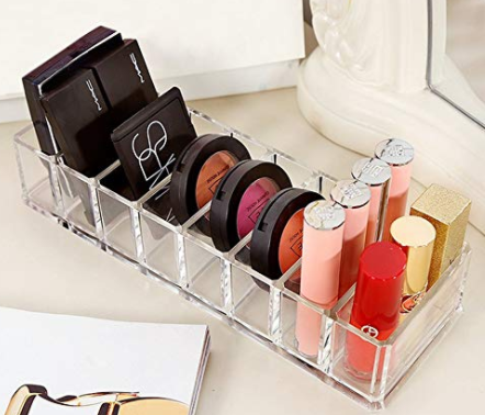 Acrylic Makeup Organizer and Storage  8 Spaces Drawer Organizer manufacture