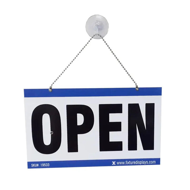 Custom Acrylic Open Closed House Hanging Sign for Shop