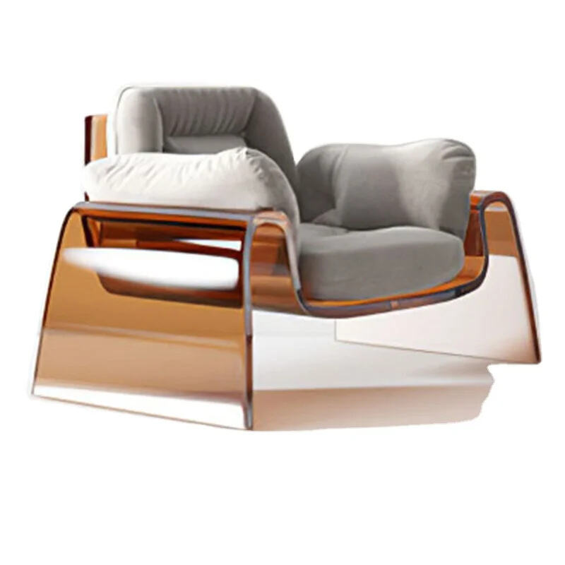Modern Simple Designer Creative Fashion Acrylic Leisure Chair  Chair Home Living Room villa Nordic Home leisure chair