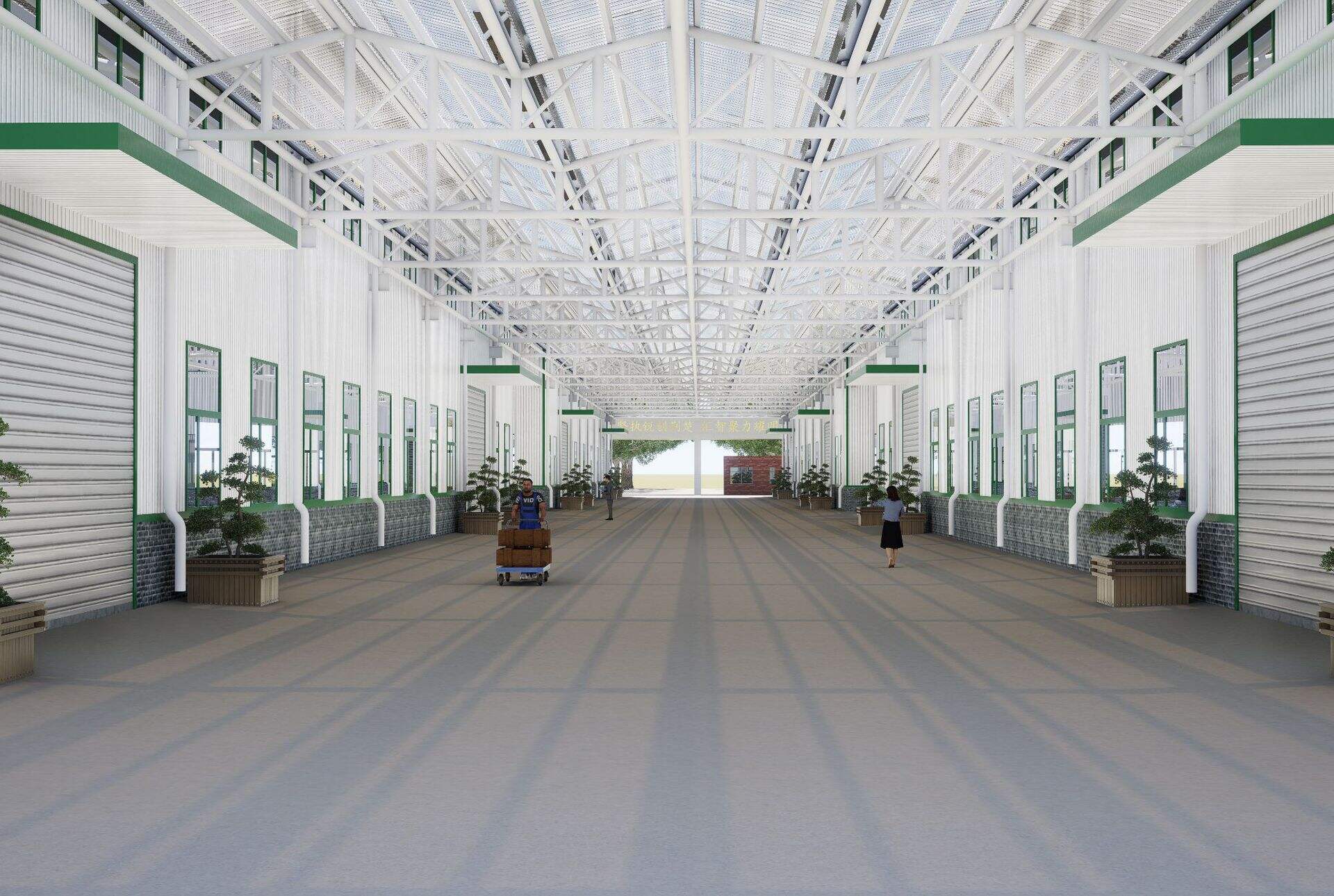 product undertake modern 3d steel structure design for office use outdoor steel structure engineering and modeling-5