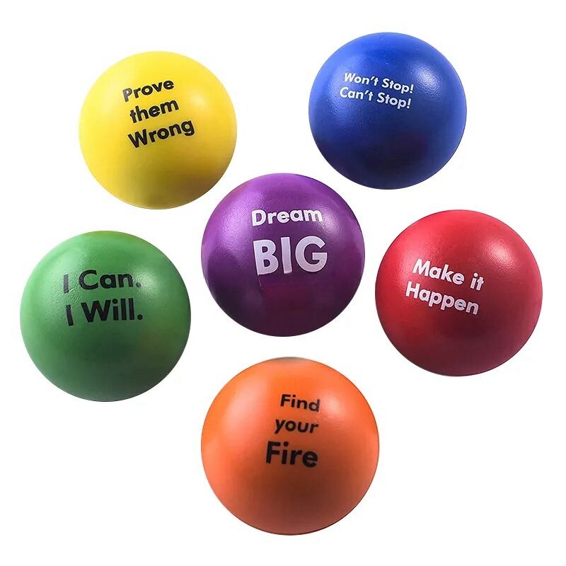 Custom Design and Logo Elastic Rubber Massage Balls