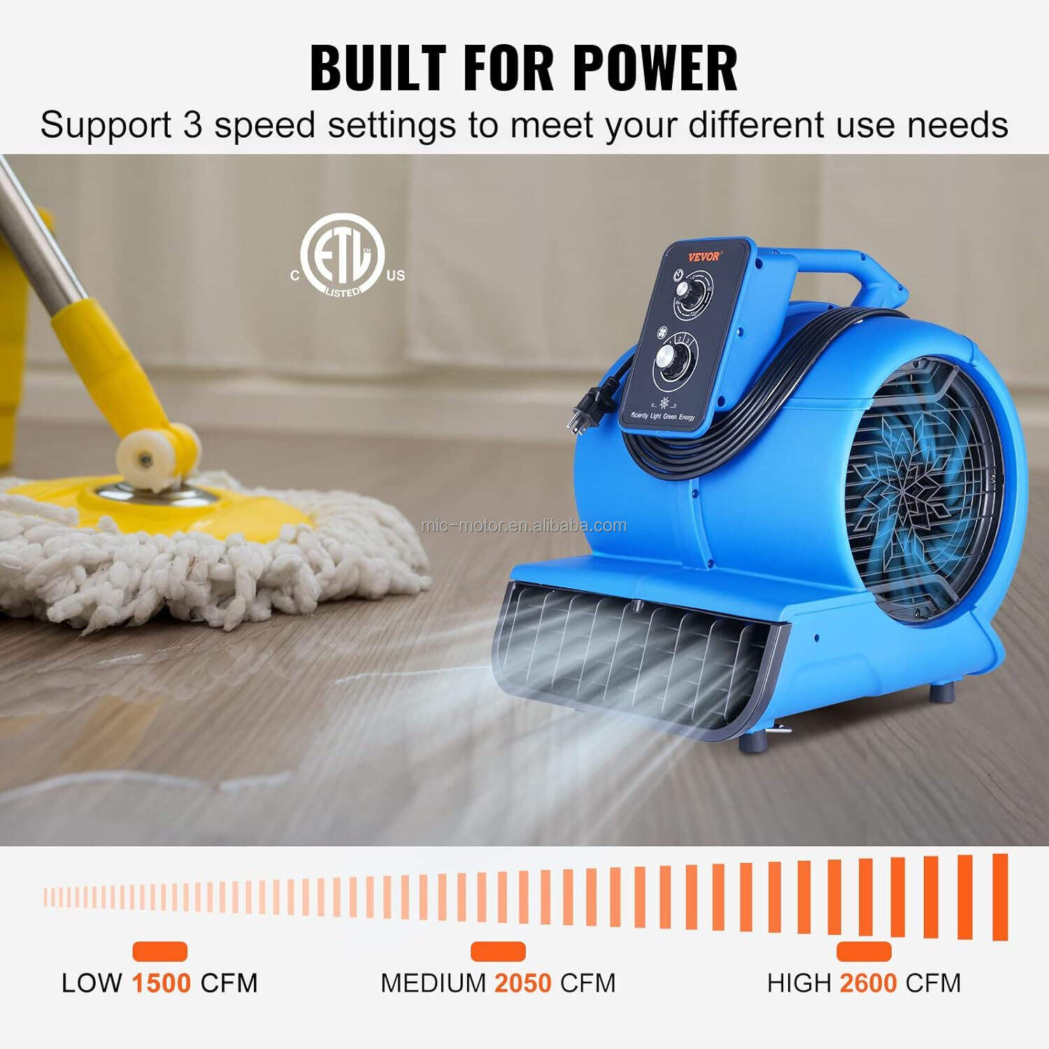 product 0 20 45 90 high quality high pressure big wind air mover air blower-2