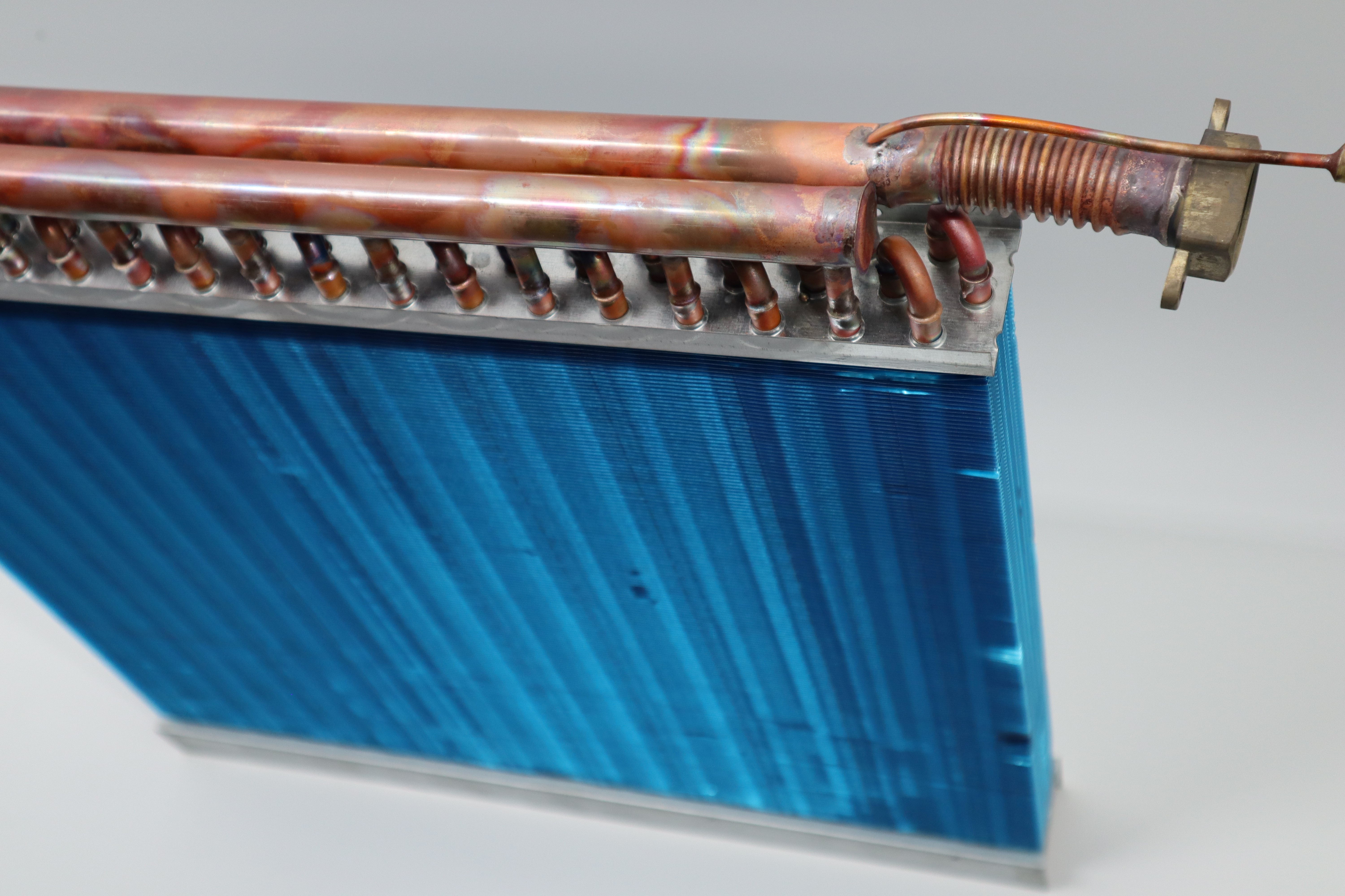 Plate/2C Customized Plate Fin Tube Heat exchanger evaporator for refrigeration air-conditioner factory