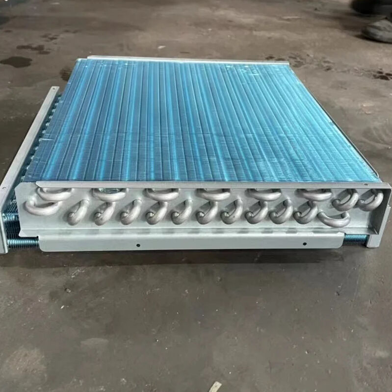 P/E-Al Customized Plate Fin Tube Heat exchanger evaporator for refrigeration air-conditioner factory