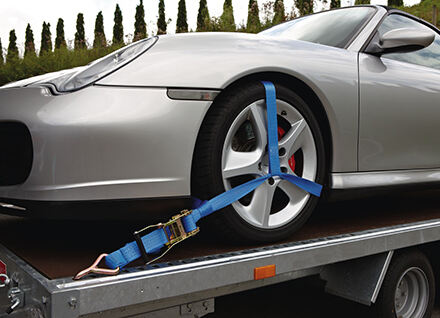 Tire Straps for car trailer