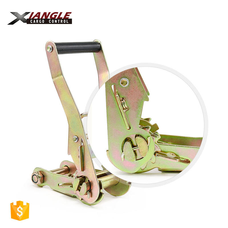 New sales 50mm 304 stainless steel Overcenter Buckle Cargo Lashing Strap Buckle cargo transport strap buckles supplier