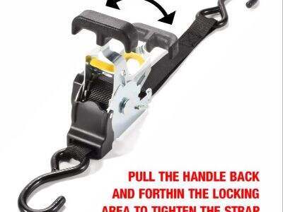 How To Use Retractable Ratchet Straps?