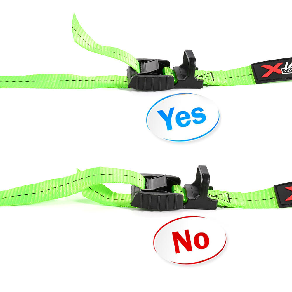 Custom 2pk 25mm 250kg Black Soft Pad Kayak Straps Tie Down Cam Buckle manufacture