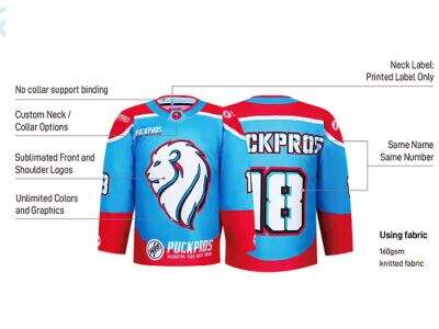 Hromadné vlastní lední hokejové dresy pro sportovní kluby