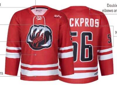 استعد ليوم المباراة: قمصان هوكي بالجملة لكل مشجع