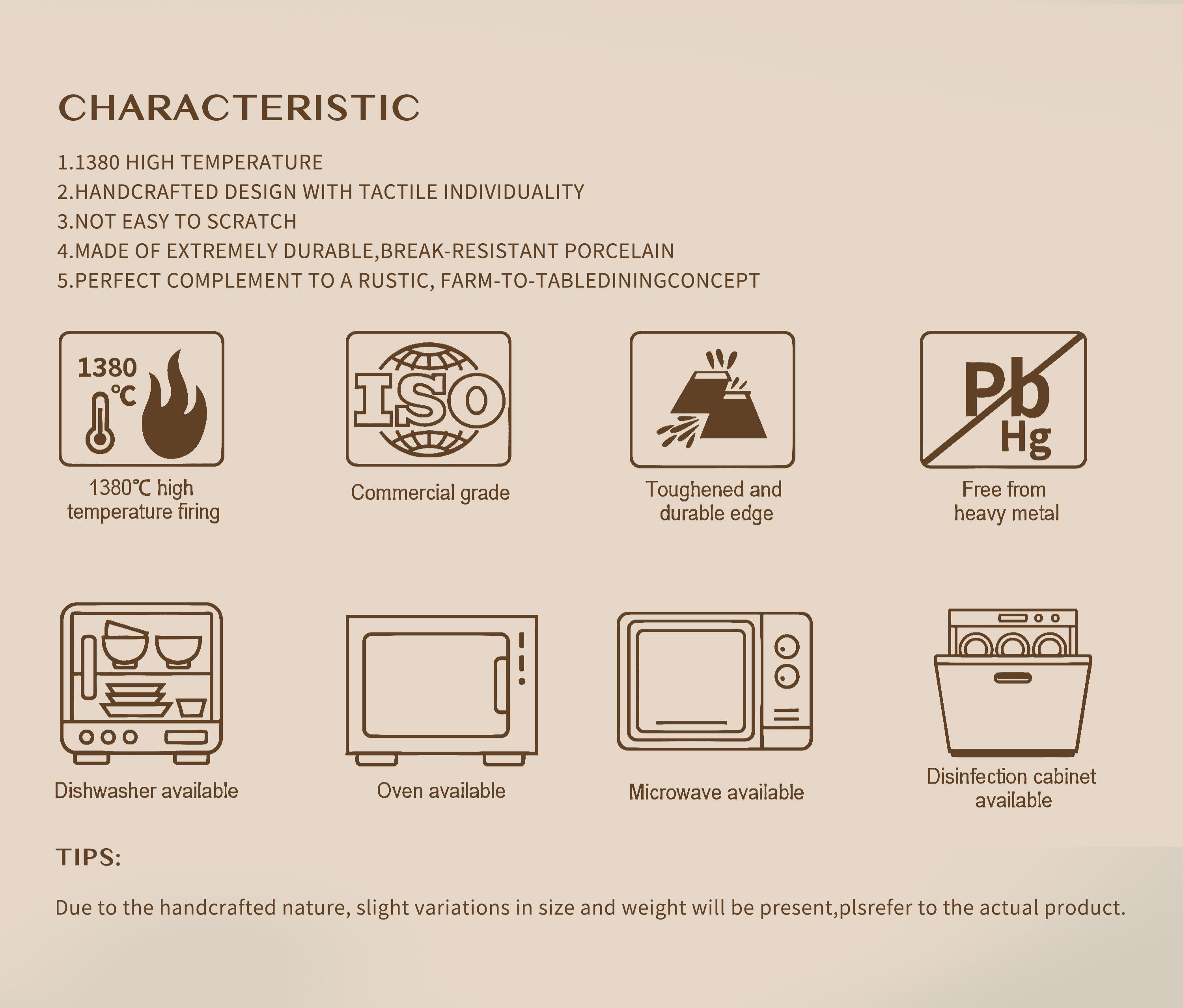 Eco-Friendly Ceramic Plate Sets Classic Design Porcelain Utensils Wholesale for Dinner Home Hotels Camping details