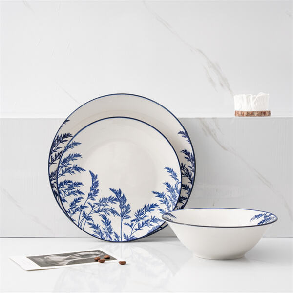 The beauty of everyday porcelain dinnerware