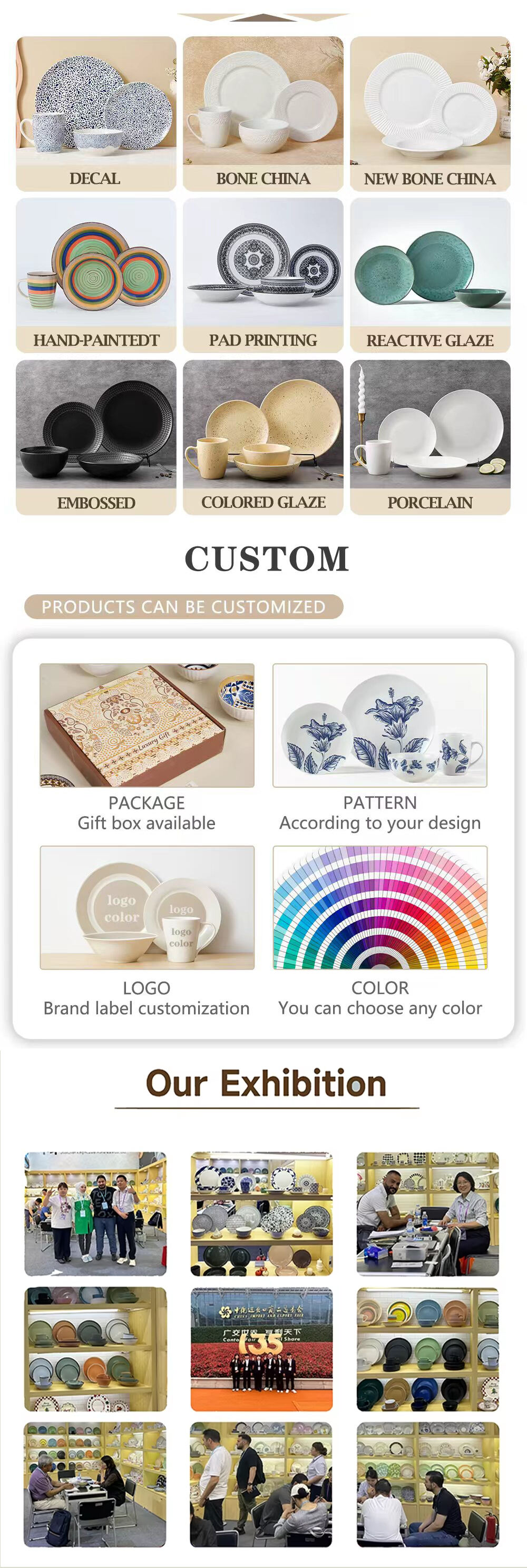 Commercial-Grade Dinner Plates Christmas Ceramic Dinnerware Set Custom American Design for Hotels & Restaurants supplier