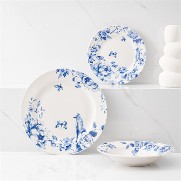 The allure of porcelain china dinnerware