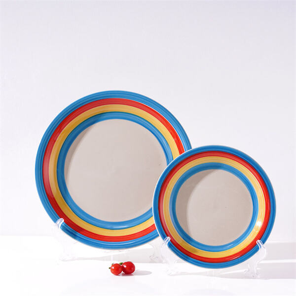 Durable and practical, a ceramic plate set is a must-have for any kitchen