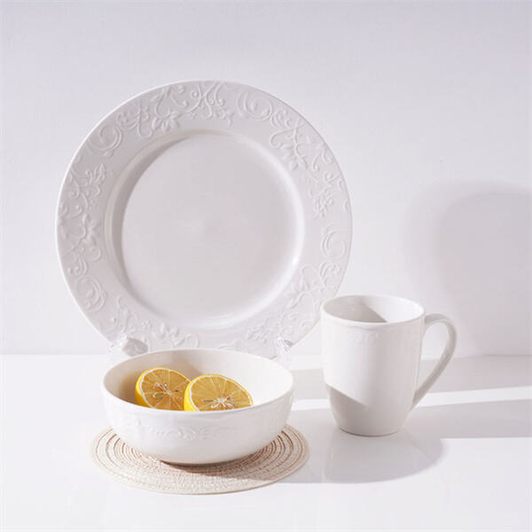 Upgrade your kitchen essentials with a high-quality ceramic plates and bowls se