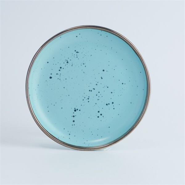 Unique and stylish, these custom ceramic plates are a must-have for any kitchen