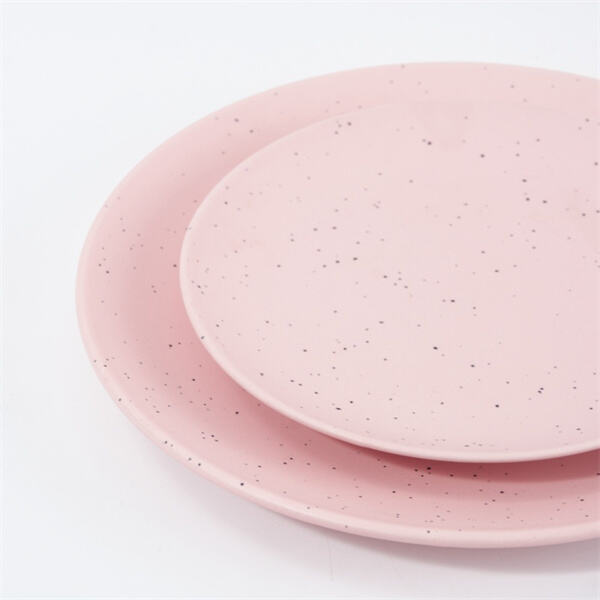Embrace a feminine aesthetic with beautiful pink plates ceramic