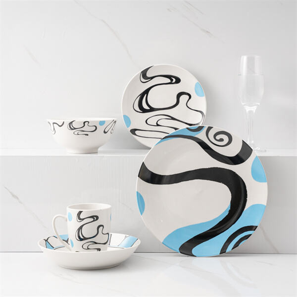 Add a Touch of Grace to Your Table with Porcelain Dinnerware Set