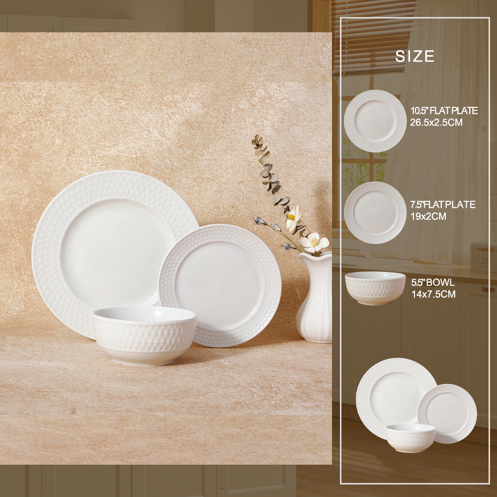 Wholesale 6-Piece Anime Cartoon Pattern White Porcelain Dinnerware Set for Hotels Dishwasher Safe & Sustainable manufacture