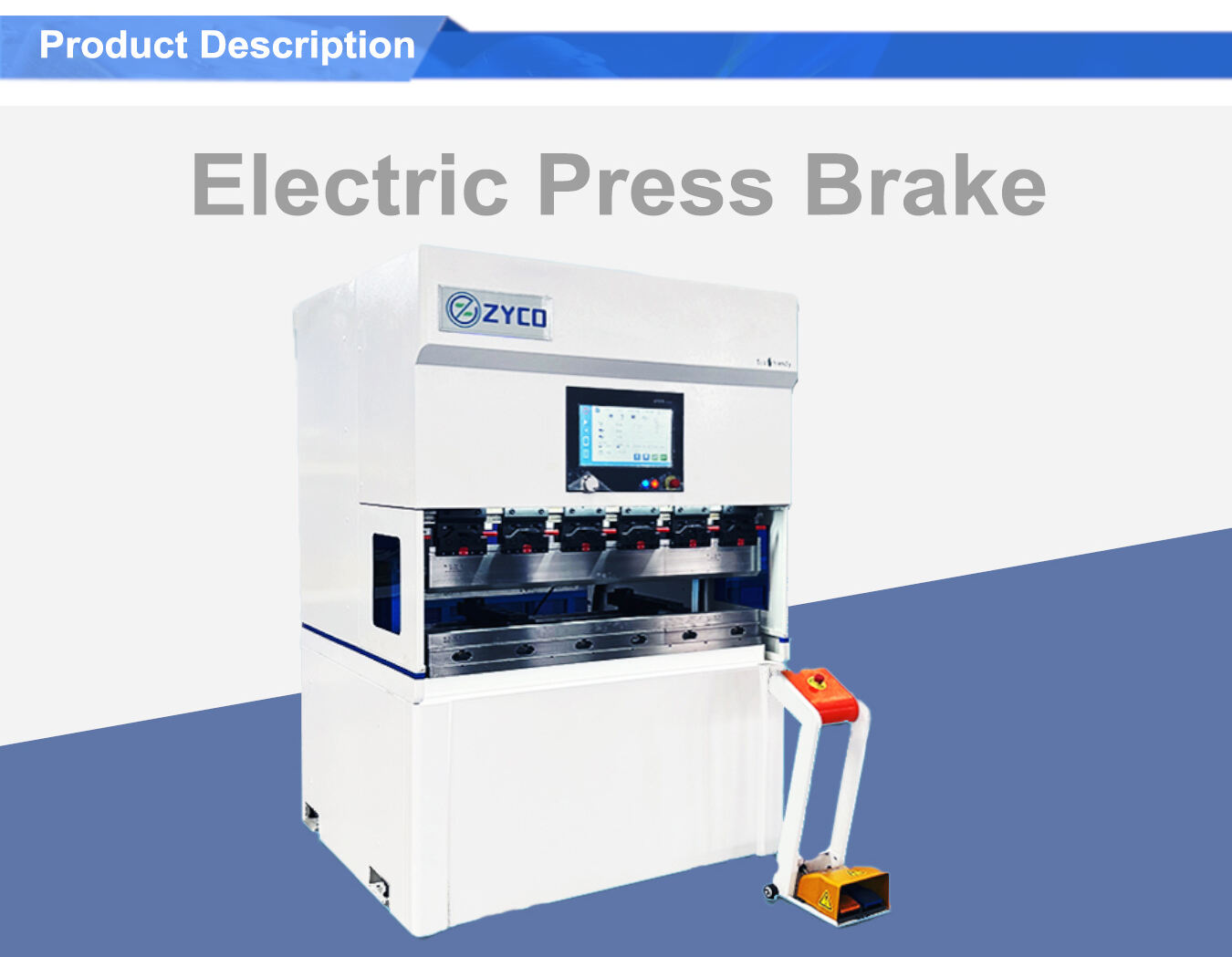 3T 200mm 6T 400mm 30T 1250mm Full Electric Press Brake Servo Cnc Electric Metal Bending Machine factory