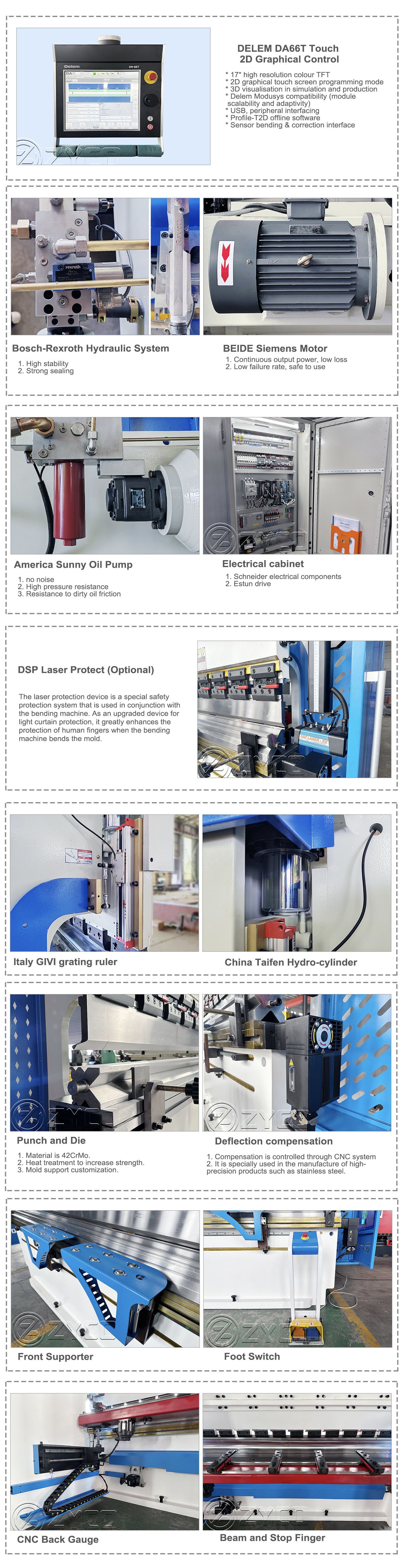 DA66T CNC Press Brake supplier