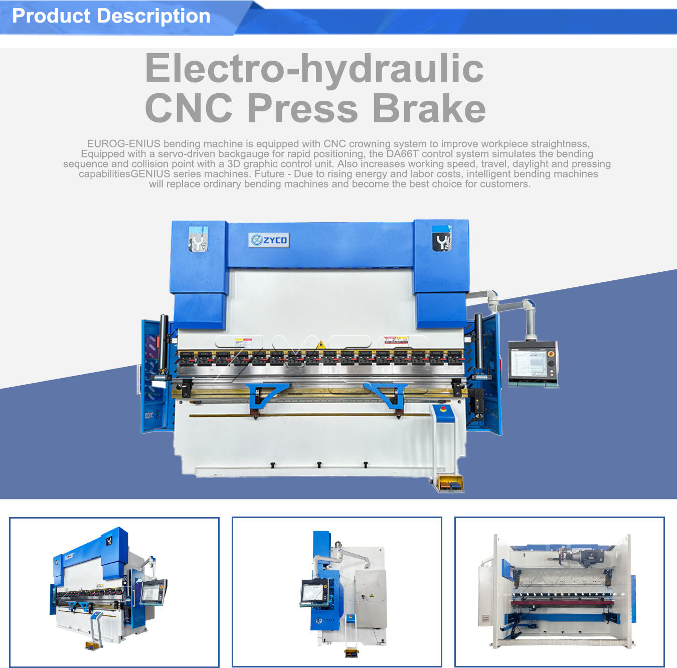 DA66T CNC Press Brake factory