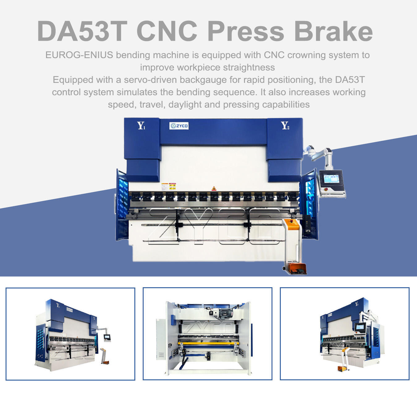 DA53T CNC Press Brake details