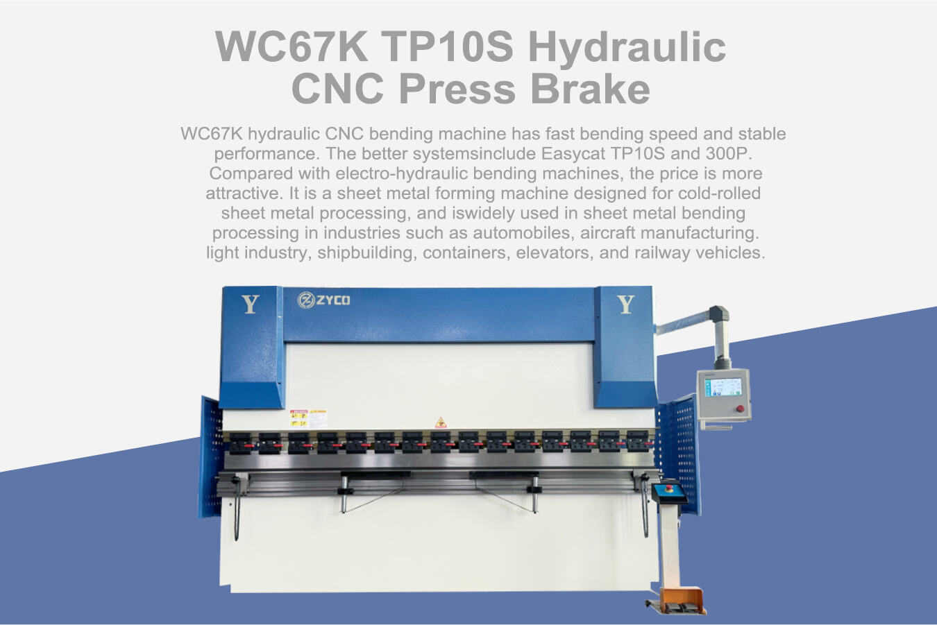 TP10S CNC Press Brake manufacture