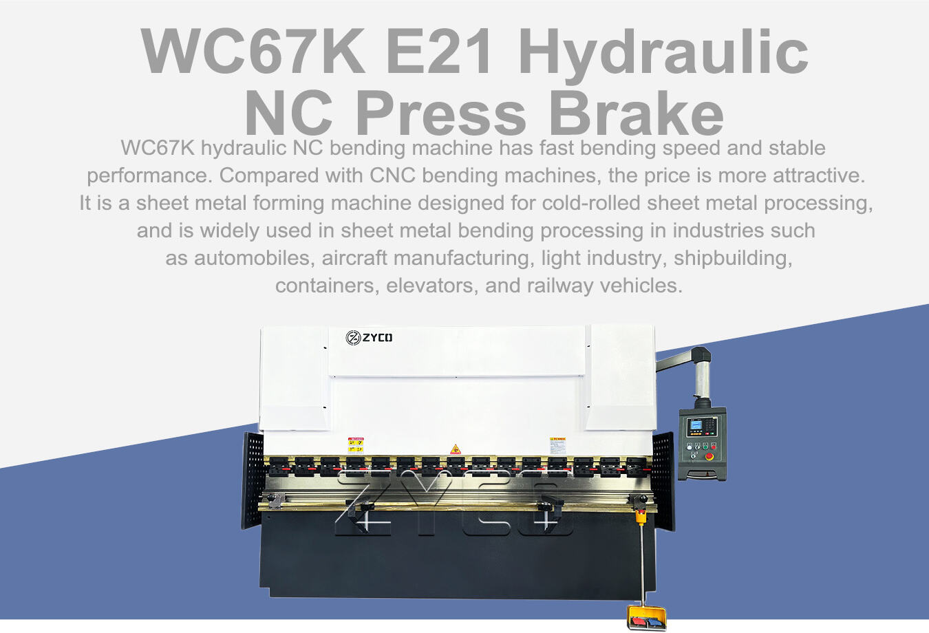 E21 NC Press Brake factory