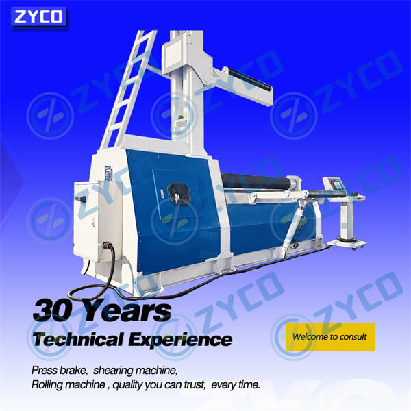 Safety of 3 roll plate bending machine: