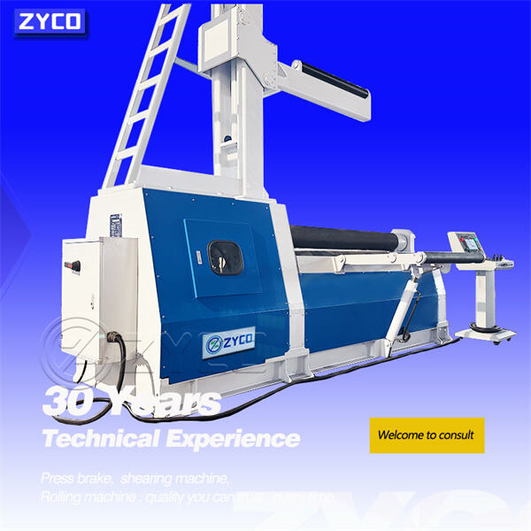 Security Features for the Three roll plate bending machine