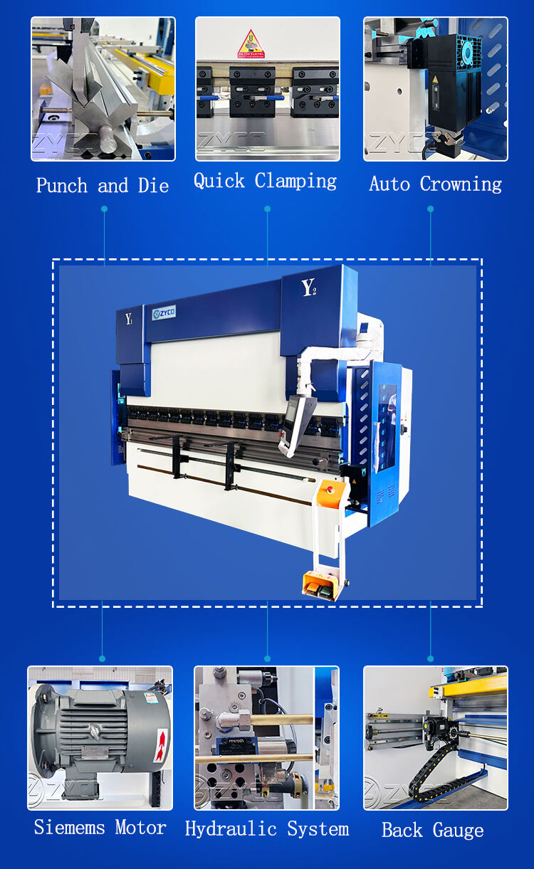Fabrication de presses plieuses CNC CT12
