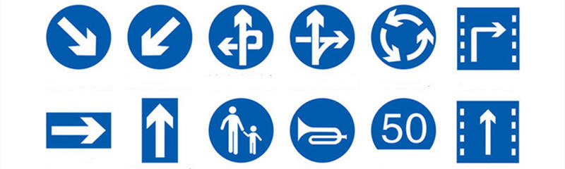 Traffic Sign Reflective Two-way Arrow Signs Arrow Board Traffic Guide Light Solar Traffic Sign supplier