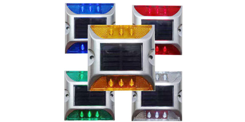 Led Solar Road Studs Highway Markers Road Reflectors Solar Power manufacture