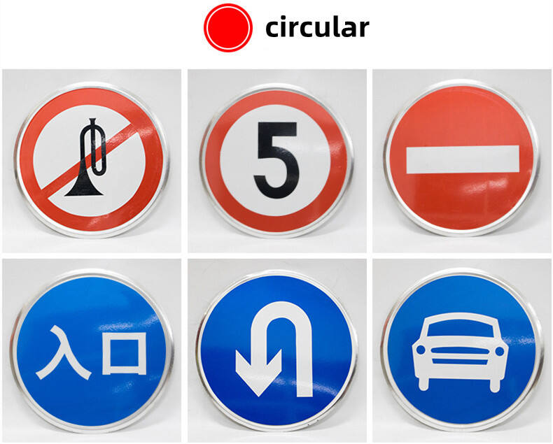 Road Reflective Sign Board Safety Speed Limit Warning Board manufacture
