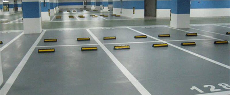 Automotive Car Wheel Stopper Rubber Parking Lot Equipment Parking Block Wheel Stop for Truck supplier