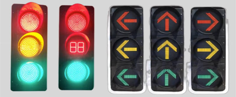 Yellow Red signal Led Traffic Light Lens 125mm factory
