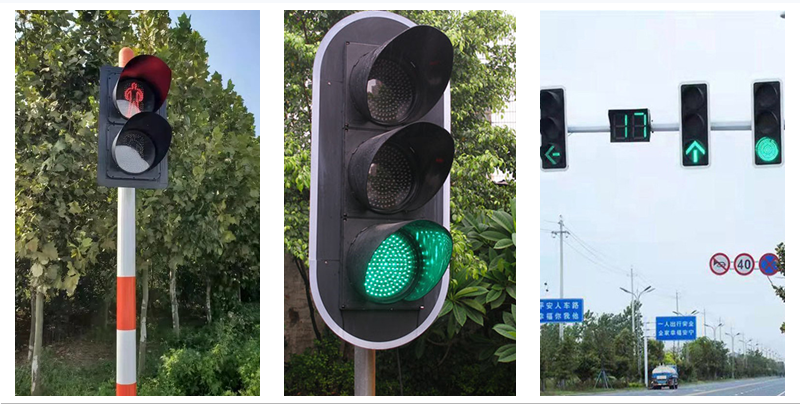 Traffic Mobile Portable Three-color Traffic Led Traffic signal Light details