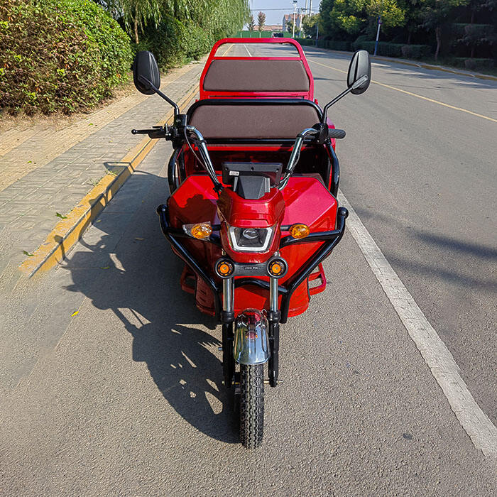 TFX Tricycle cargo électrique avec siège et espace de chargement flexibles