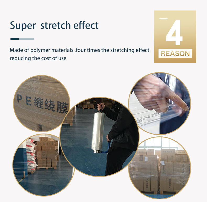 product high quality strech wrapping cling film wrap plastic pe wrapping film pallet stretch film for packaging-4