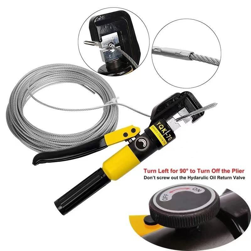 YQK-70 Hydraulic Plier Steel Integral Hydraulic Crimping Pliers Manufactured in China manufacture